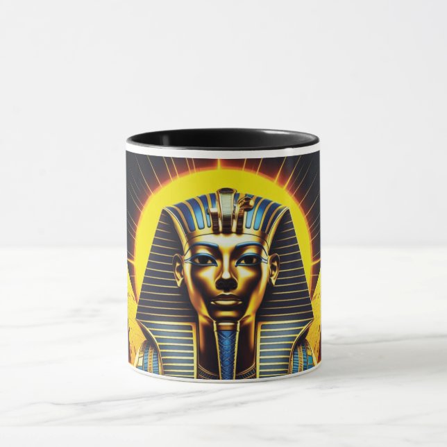 Caneca Esfinge E Pirâmide - Faraó Egípcio Antigo (Centro)
