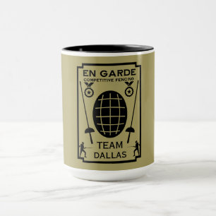Caneca Esgrima de Espadas Competitiva