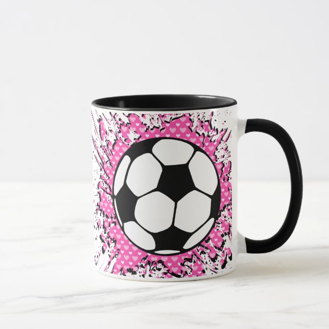 Caneca esguicho de futebol. (Direita)
