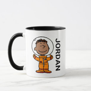 Caneca ESPAÇO   Astronauta Franklin   Adicione seu nome
