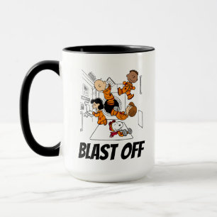 Caneca ESPAÇO   Jogo amendoim no espaço