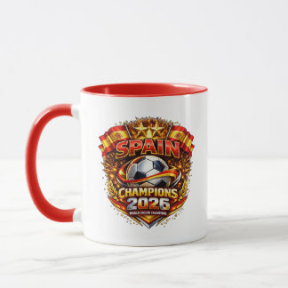 Caneca Espanha Campeã 2026
