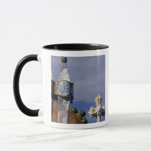 Caneca Espanha, Catalunha, Barcelona. Casa Batlló (1906).