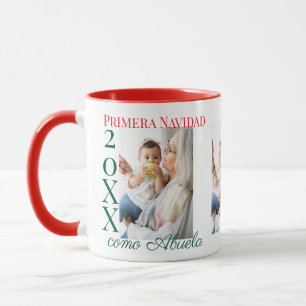 Caneca Espanhol 1rua Natal como Vovó Personalizada 3 Foto
