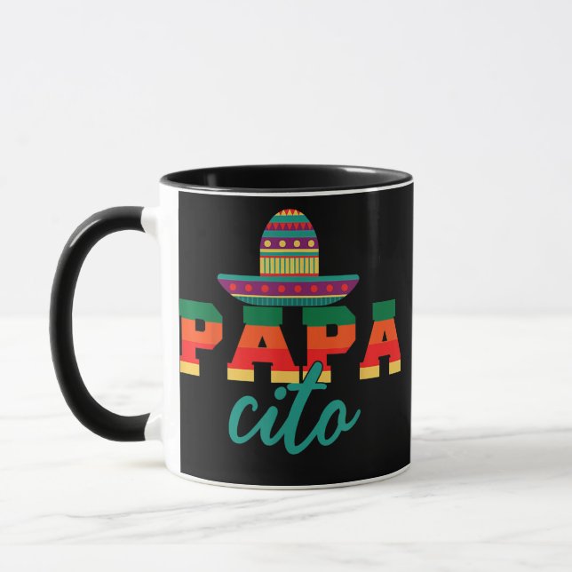 Caneca Espanhol hispanhol Padre Latino Papa Cito (Esquerda)