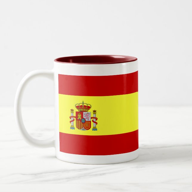 Caneca espanhola da bandeira (Esquerda)