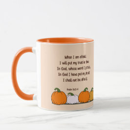 Caneca Espantalho quando tenho medo