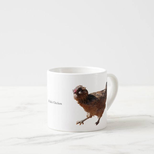 Caneca especial de frango polonês (Frente Esquerda)