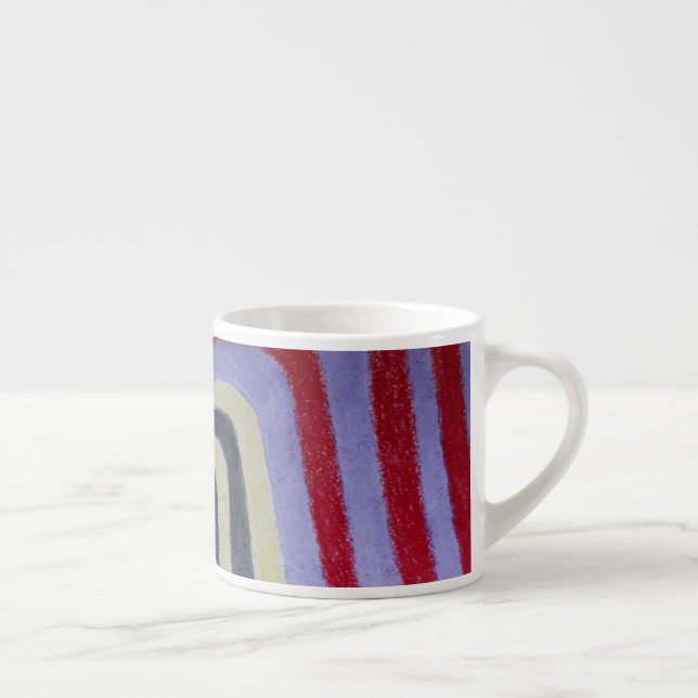 Caneca Especial Ondas Coloridas (Direita)