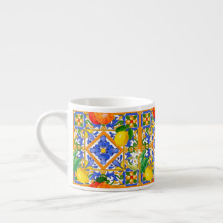 Caneca Especial Vibran espresso limão Mediterrâneo