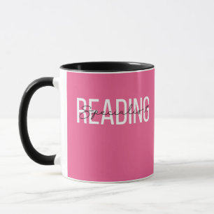 Caneca Especialista em Leitura