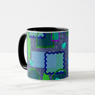 Caneca Espelhos Violetos e Sombra