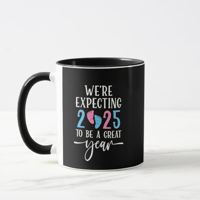 Caneca Esperamos que 2025 seja Casal ano (Esquerda)