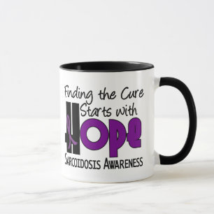 Caneca ESPERANÇA 4 do Sarcoidosis