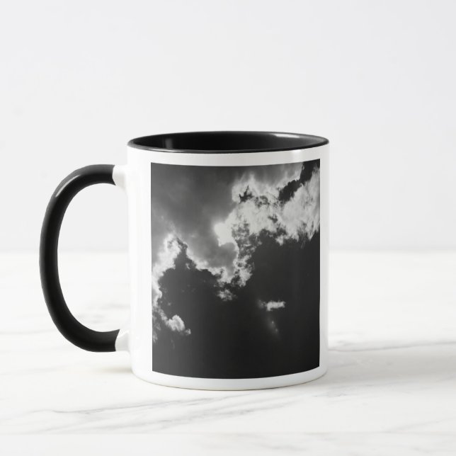 Caneca Esperança na borda prateada das nuvens. (Esquerda)