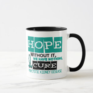 Caneca ESPERANÇA Polycystic 2 da doença renal de PKD