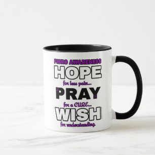 Caneca Esperança Reze Desejo... Fibro