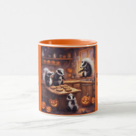 Caneca Espertinhos Pequenos Gambás Assando Guloseimas de
