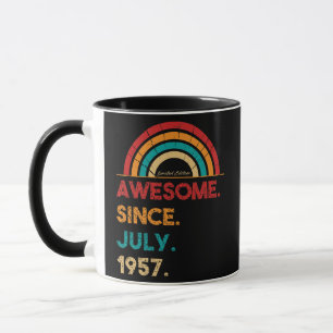 Caneca Espetacular de 65 anos desde julho de 1957 oferece