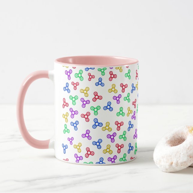 Caneca Espinadores do Fidget (Com Donut)