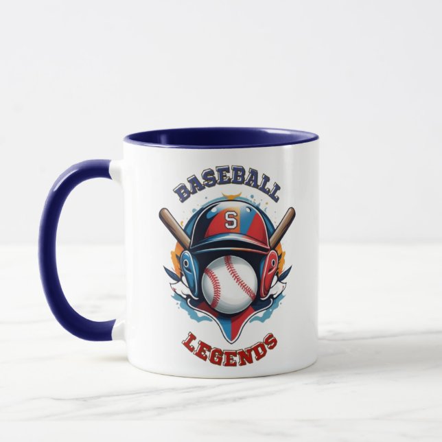 Caneca Espírito All-Star: Esporte Clássico do Baseball Es (Esquerda)