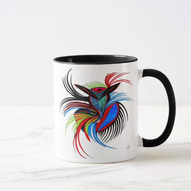 Caneca Espírito do pássaro (Direita)