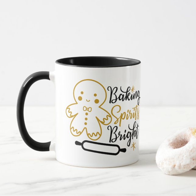 Caneca Espíritos Baking Brilhantes (Com Donut)