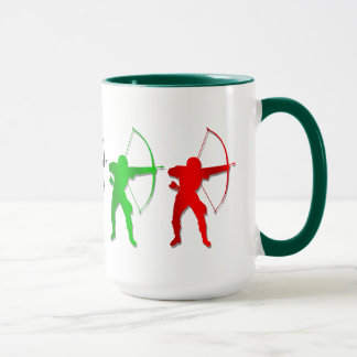 Caneca Esportes do arqueiro dos jogos do verão do tiro