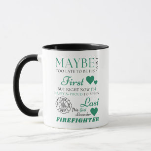 Caneca Esposa de Bombeiro - Cônjuge Orgulhoso do Departam