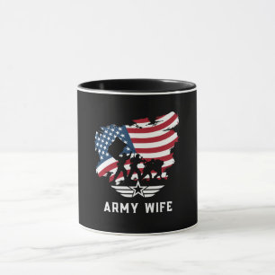 Caneca Esposa do Exército