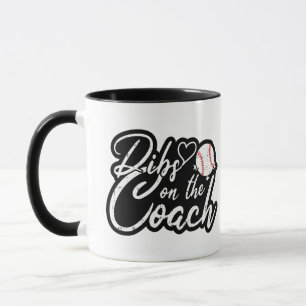 Caneca Esposa do Treinador de Beisebol Reserva no Treinad
