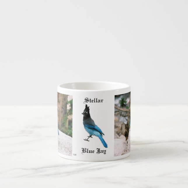 caneca espresso azul-estelar (Frente)