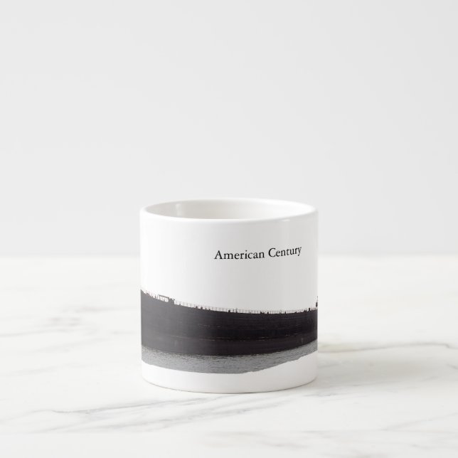 caneca espresso do século Americano (Frente)