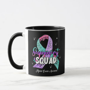 Caneca Esquadrão de Apoio à Conscientização do Câncer de