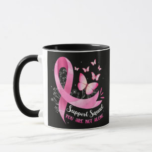 Caneca Esquadrão de Apoio ao Câncer de Mama Você Não Está