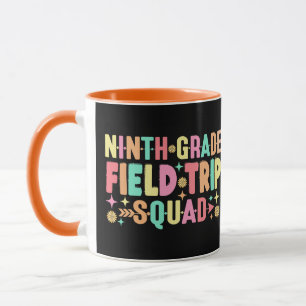 Caneca Esquadrão De Viagem De Campo Do 9º Grau De Volta À