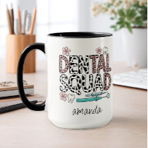 Esquadrão Dental de Nome Personalizado
