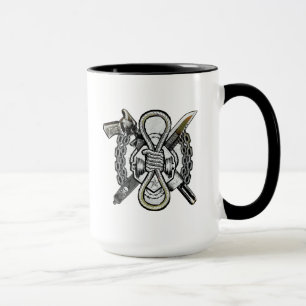 Caneca Esquadrão Suicida   Arte De Tatuagem De Armas De E
