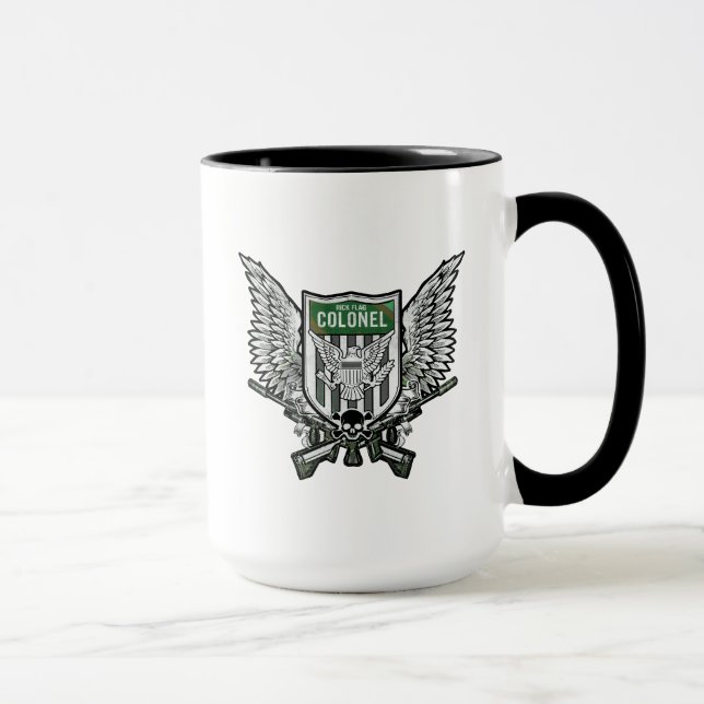 Caneca Esquadrão Suicida | Bandeira Rick Pavilhão asas Ta (Direita)