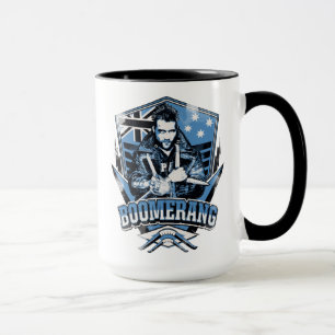 Caneca Esquadrão Suicida   Crachá de Boomerang