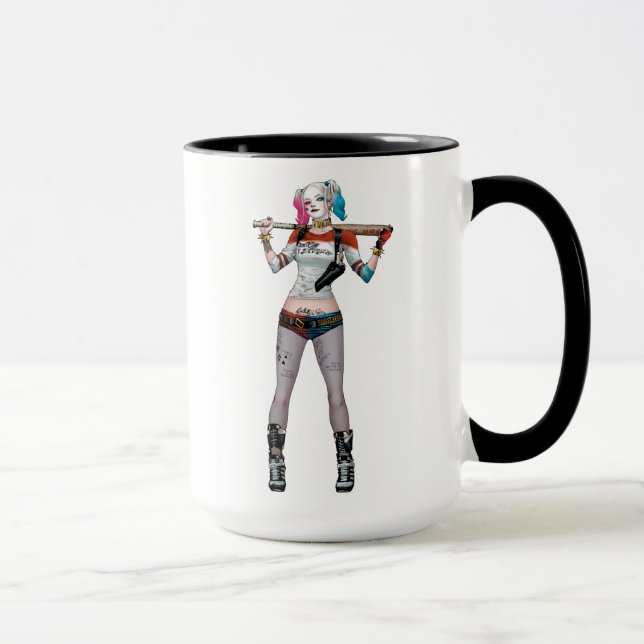 Caneca Esquadrão Suicida | Harley Quinn (Direita)