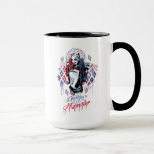Caneca Esquadrão Suicida   Harley Quinn Grafite Incluso