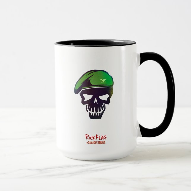 Caneca Esquadrão Suicida | Ícone Cabeçalho do Rick (Direita)
