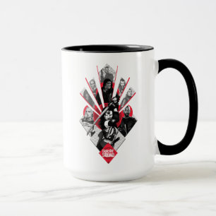 Caneca Esquadrão Suicida   Task Force X Gráfico Japonê