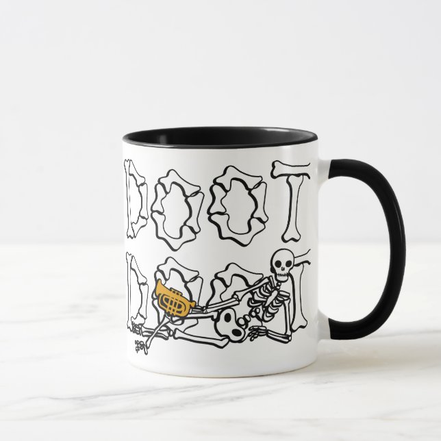 Caneca Esqueleto de Doot Doot (Direita)