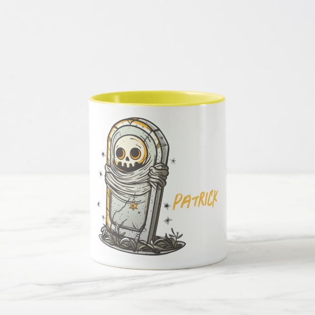 Caneca Esqueleto de Tombstone Spooky (Centro)