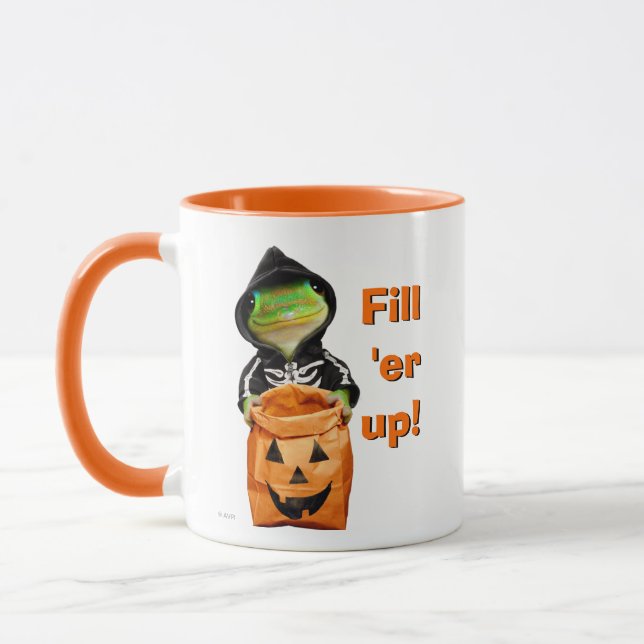 Caneca Esqueleto Gecko (Esquerda)