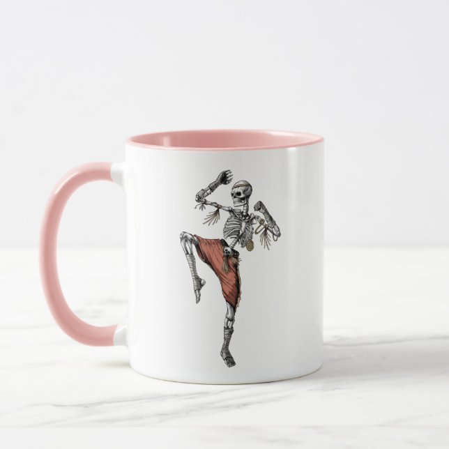 Caneca Esqueleto Muay Thai (Esquerda)