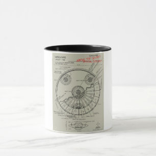 Caneca Esquema de OVNI