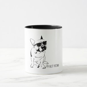 CANECA ESQUETE DO BULLDOG AMERICANO